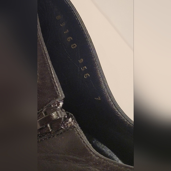 Casadei Heeled Booties, Black and Beige, size 7B Made in Italy. - Picture 7 of 9